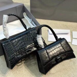 Handbag Shopping Bags Shoulder Bag Leather Hourglass Bag Multi-color crocodile print purse classic diagonal Span handbag