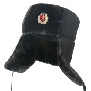Warm Winter Hat Lei Feng Hat Mens wome Trooper Trapper Hat Warm Winter Hats with Mask Faux Fur Hunting Hat Hat Thickened Hiking hat