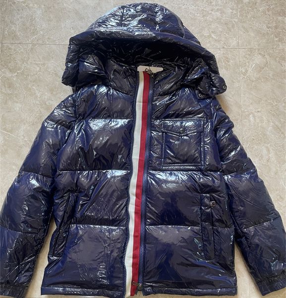 Men Parkas Designer Down Jackets White Duck Down Padded Men Puffer Jacket with NFC Scanning Fluffy Winter Parka in Plus Size Black Outerwear Streetwear