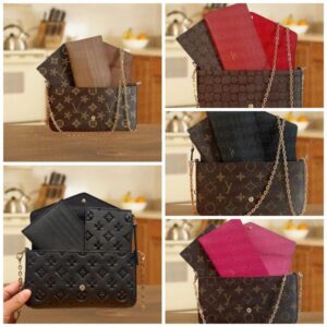 Top luxury women's wallets designer bags large-capacity tote bags handbags messenger bags 3-piece shoulder bag sets stylish clutches new women's high-end bags