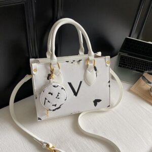 Classic Top New Onthego Designer Tote Bag Classic Presbyopia Shopping Bag AB Face Women's Bag One Shoulder Crossbody Handbag Large Capacity shopping bag a5