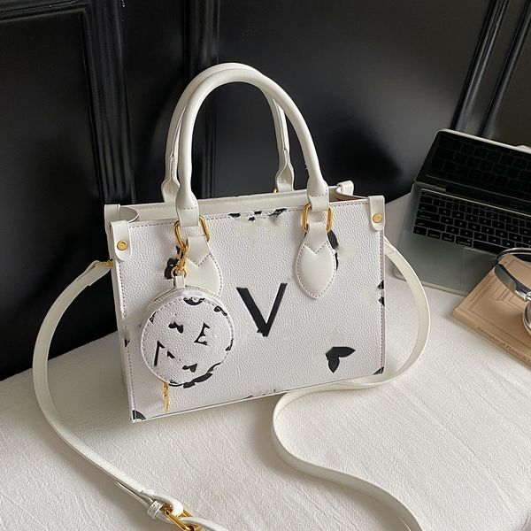 Classic Top New Onthego Designer Tote Bag Classic Presbyopia Shopping Bag AB Face Women's Bag One Shoulder Crossbody Handbag Large Capacity shopping bag a5