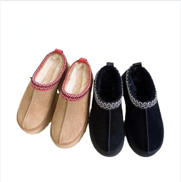 Designer Women Snow Boots Warm Platform Australian Boot Indoor Australia Tazz Slipper House Shoe Winter Lazy Fur Booties