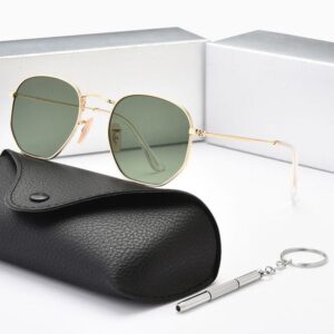 2023 New Classic Polarized Sunglasses Women Designer Luxury Brand Alloy Metal Polaroid HD Tempered Glass Lens Retro Glasses Sun Glasses UV400 3548 Lunette De Soleil