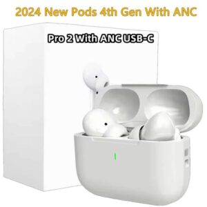 USA Stock Pods 4th Gen tws earbuds Pods Pro 2 USB C TWS Wireless Bluetooth Earphones Pods 6 Earphone Handfree Headset USB-C charging port For Xiaomi iPhone Headphones