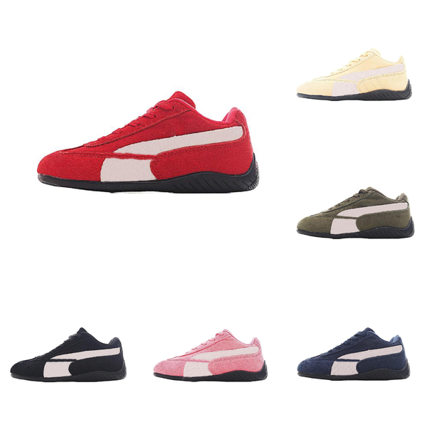 Designer Kids Shoes for Boy Girl Children Sneakers Sports youth Mesh Shoe Low Cut Collaboration Military Grey Infant Toddler Trainers Hot Sale 2025