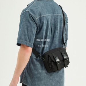 Japanese crossbody bag Large capacity students Korean small satchel simple casual shoulder bag men's messenger bag