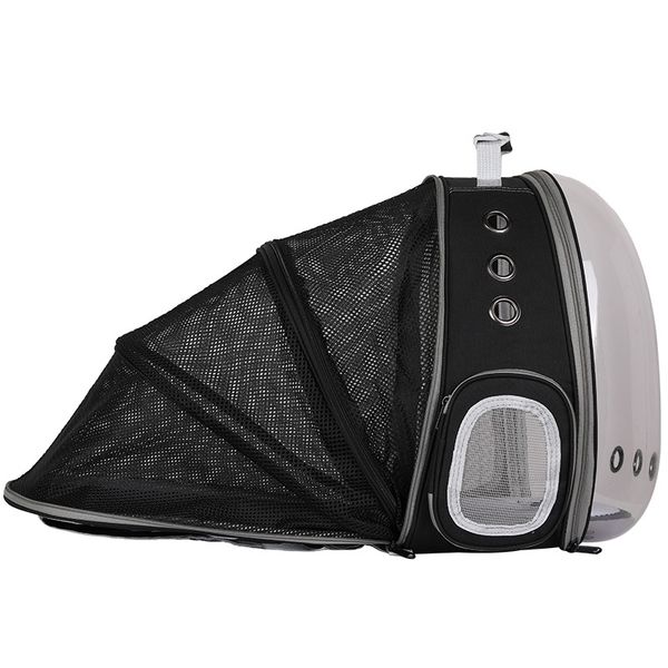 Beni Pet Breathable Expandable Pet Carrier: Portable Clear Cat Bag & Backpack for Outings