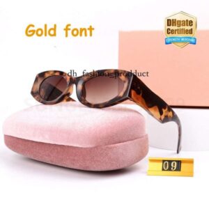 miuly sunglasses Luxury Designer Sunglasses For Women Rectangle Square Vintage Shades Driving Polarized Sunglass Male Sun Glasses Fashion Metal Plank Sunglas f33