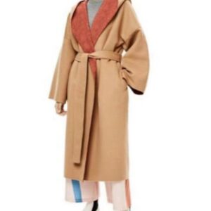 Womens Wool Outerwear Trench 23AW Blends Parkas Fashion Jacket Psychic Elements Overcoat Female Casual Women Clothing 4-Color