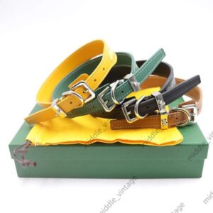 Genuine Leather Small Medium-sized Cat Collars, Teeth And Fighting Dog Collars Set, Coll Pet Supplies