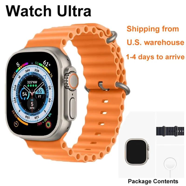 2024Smart For Apple watch iWatch Ultra 2 49mm Series 9 45mm 2.1 Men Women Watch Bluetooth Call Bracelet Wristband Wireless Charging Fiess Tracker Sport