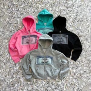 Men's Hoodies Zip Up Hoodie Men Women Harajuku Hip Hop Fashion Patch Embroidery Oversized Loose Casual Jacket Streetwear