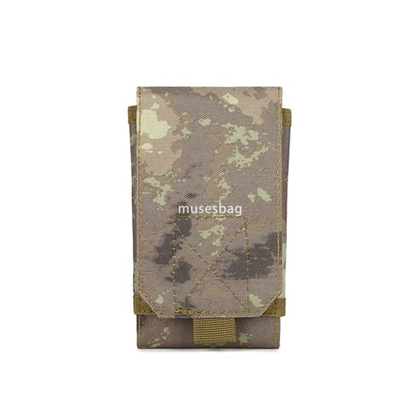 New high quality Oxford Sports outdoor camouflage mobile phone bag portable tactical waist pack accessories direct sales