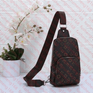 Designer Avenue Slingbag Mens Genuine Leather Shoulder Bags Luxurys Crossbody bag Wallet Double Zipper Handbag Fanny Pack Chest bag Belt Bag Bumbag backpack