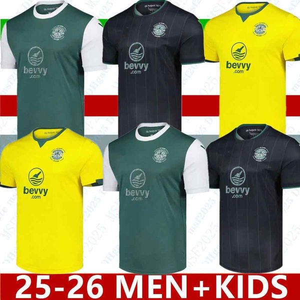 3XL 4XL Hibernians FC 2025 2026 special Soccer Jerseys home away 3rd 25 26 HibernianH FC 25-26 Home Kit Football Shirt Uniforms Men Kids Kits 888 666