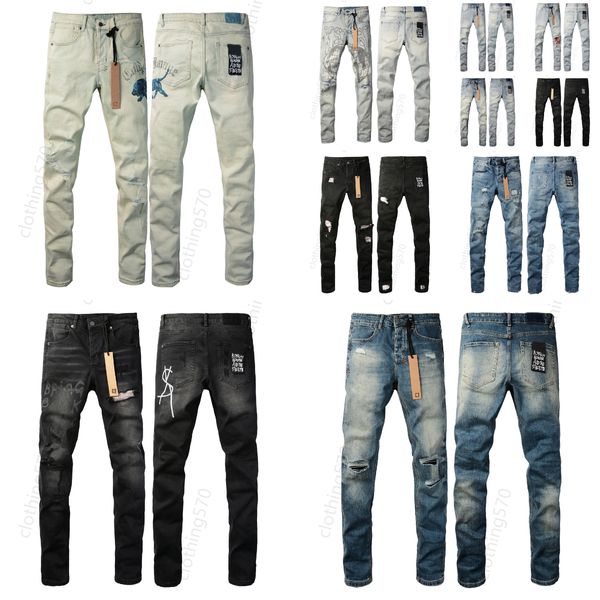 designer ksubi high quality denim grey paint ripped stretch motorcycle bone halloween men's jeans for mens
