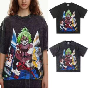 230g Clothing 100% Cotton Letter Print Short Sleeve Fashion Round Neck Loose T-Shirt