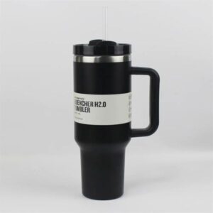 40oz Cups With Silicone Handle Lid and Straw 2nd Generation Car Mugs Vacuum Insulated Water Bottles