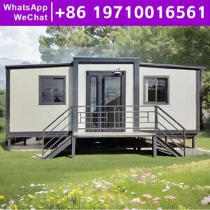Good Quality Modular Houses Housing Luxury Modern Expandable Prefabricated Houses in Luxury Containers Frame Steel Structure