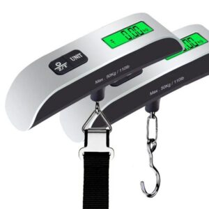 wholesale Digital LCD Display 110lb/50kg Electronic Lage Hanging Suitcase Travel Weighs Baggage Bag Weight Balance Portable Scale Tool