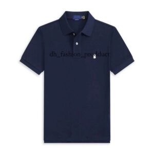 High Quality Spring Luxury Italy Men T-Shirt Designer Polo Shirts High Street Embroidery small horse Printing Clothing Mens Brand Polo Shirt size S-2XL d7e