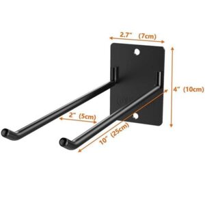 American iron garden tools display wall-mounted storage rack wall shovel rake broom hose shovel wall-mounted