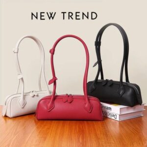Designer Bag French Teckel Bags Baguette Armpit bag Genuine Leather tote bags Shoulder Bag Women Fashion Handbags