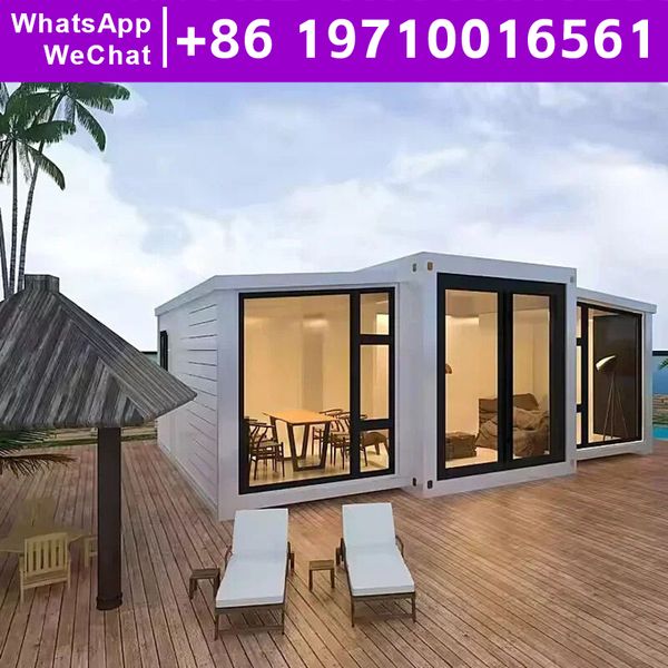 Hot Sale Prefab House Villa Frame Pre Fab House Capsule Outdoor Customize Color Waterproof Mobile Homes Mobile Houses Leak Proof