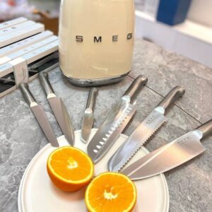 Luxury Kitchen Knives Multi-functional knife Bread knife Meat knife High Quality Stainless Steel 6-piece set Kitchen Knives