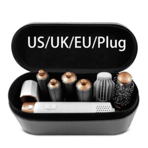 Curling Irons 7 In 1 Multi-functional Hair Dryer Rotating dryer Curler Comb Brush Dryers For Styling Tool