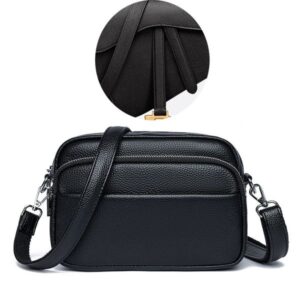 Luxury Bags Women Designer With Box High Quality 10A Vintage Shoulder Bags With Strap Black Grained Calfskin Womens Bag Fashion Ladies Crossbody Bag Purses Handbag