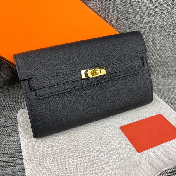 Gold Designer Handbag Bags Luxury Hand Bags Zipper Pocket High Quality Leather With Flap For Women Small Clutch Bag Silver Card Holder Designer Wallets Designer