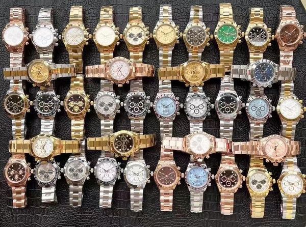 Watch - Automatic Mens 904L Stainless Steel Multi-Dial Water Resistant Luminous Classic Rubber Strap Designer Top Quality