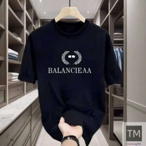 Summer new high-quality designer and women's casual cotton fashion letters short sleeve men's T-shirt