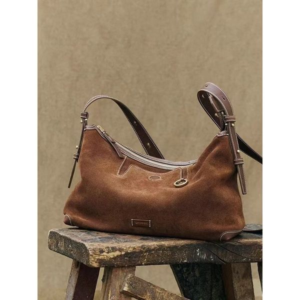 New Suede Hobo Bag Tracking Designer Bucket Woman Handbags High Quality Chain Shoulder Fashion Crossbody Bags