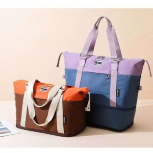 Travel large capacity short distance travel fitness waterproof storage lightweight maternity bag boarding luggage bag