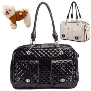 Designer Bag Dog Carrier Dog Bag Cat Carriers Case Pet Handbags Classic Net Practical Travel Outdoor Web Beige Ebony Canvas Mesh Window