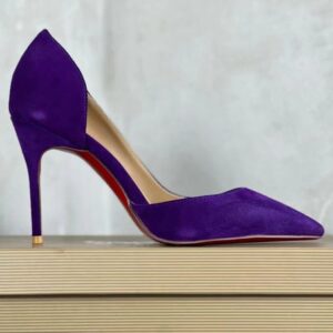 New women's sandals sexy pointed high heels fashion designer dress shoes leather leak toe flat stiletto outdoor non-slip thick sole 6cm8cm10cm35-42