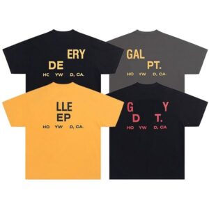 American Designer Luxury T-Shirt Men & Women Premium Cotton Short Sleeve His & Hers Matching Set Breathable Sweat-Absorbing High-End Streetwear with Bold Letter LOGO