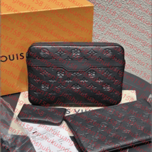 High quality Mens Totes Bag Handbags Purses Fashion Handbags Men Leather TRIO Messenger Bags Luxury Shoulder Bag Make up Bag Tote bags