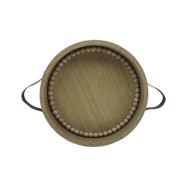 Stylish Oval-Shaped Plate Tray with Smooth Edges - Perfect for Entertaining & Displaying