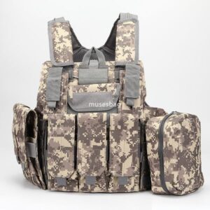 Ghost outdoor camouflage multi-functional tactical vest CS tactical vest vest manufacturers supply stock