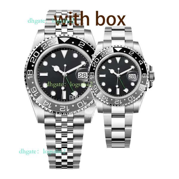 126710 Men's Sports 40mm Automatic Mechanical Watches 904L Steel Super Bright Waterproof Ceramic Wristwatch 2813 watchc Watch aaaaaa warch fa