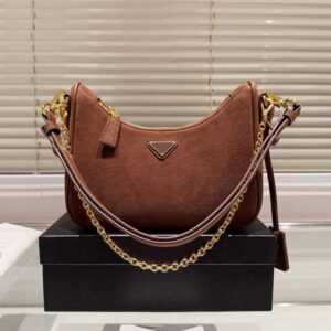Designer bag luxurys Zipper Suede Hobo Armpit bag Classic Chain Shoulder Bag Half Moon Package Autumn and winter Crossbody Saddle bag Messenger Bag Fortune bag 21m