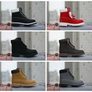 36Color OMARTB designer men women boots wheat Ankle booties mens trendy booties winter shoes Size 36-45