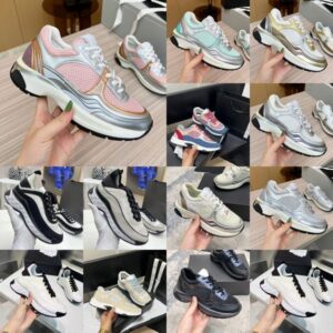 chanclas sneakers designer women shoes Sneakers Casual luxury trainer Outdoor running Shoe Reflective Sneaker Vintage Suede Leather and Men