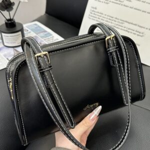 2025 New Korean Retro Pillow Underarm Shoulder – Women's Minimalist Tote Purse for Commute, High-Quality Soft Vintage Crossbody Bag with Free Shipping