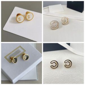 Hoop Earrings 20PCS Sets Stainless Steel Rivet Cone Buckle Huggie for Women Letter Round Ear Bone Piercing Minimalist Jewelry