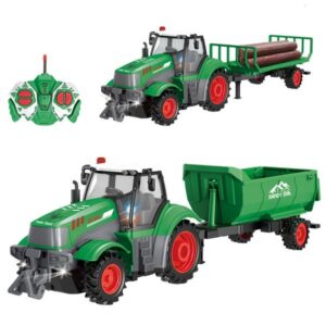 Electric/RC Car Farmers Tractor Transport Dump Truck Rice Mixer Water Pump Animal Husbandry Agriculture Farm Toy